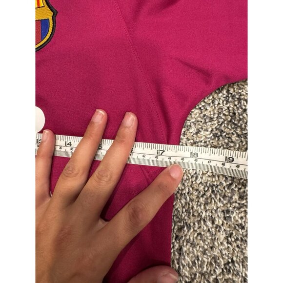 Nike FCB Shirt Mens Small 2016-17 Training Jersey Pre-Match Soccer Barca Purple - Picture 4 of 6